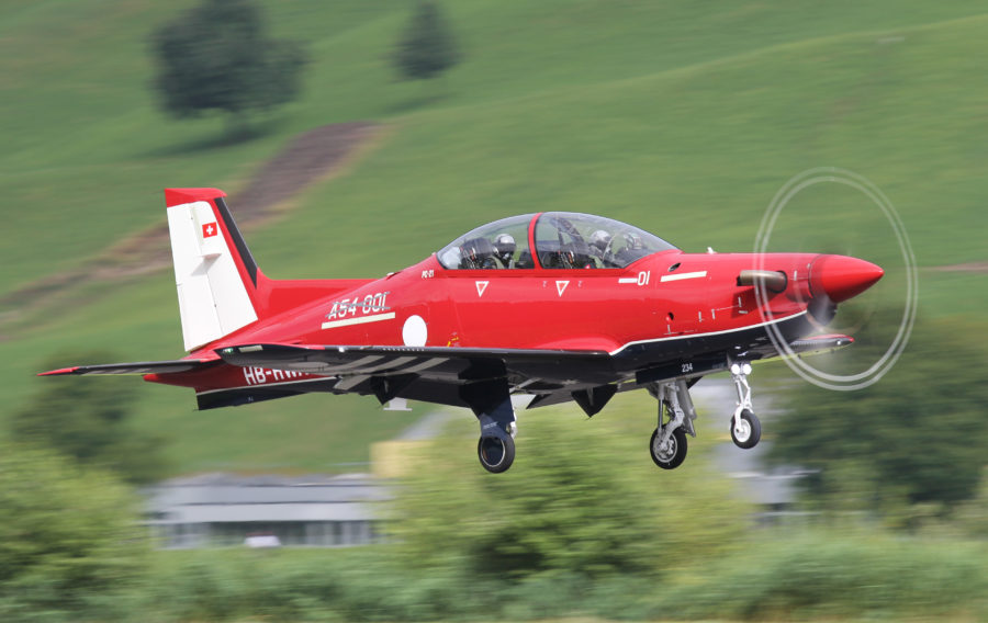 PC-21 first test flight successfully completed