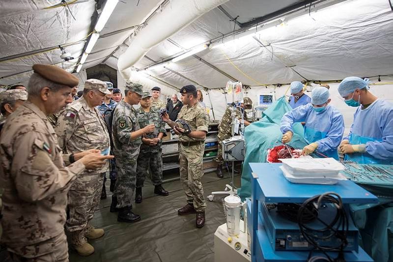 34 Field Hospital, based in Dishforth, near York, has recently been validated as the Vanguard Field Hospital.