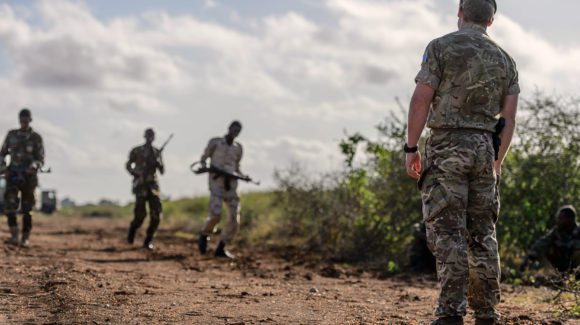 Defence Secretary Gavin Williamson has thanked troops in Africa for their work training partner militaries in terrorism prevention.