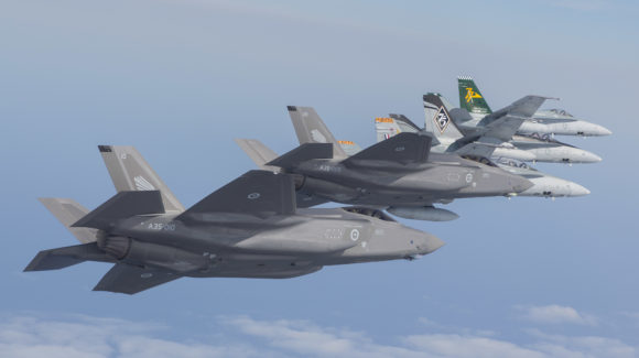 Australias-first-F-35s-arrive-home-to-RAAF-Williamtown