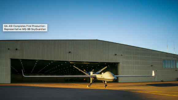 General Atomics AS completes first production-representative MQ-9B SkyGuardian