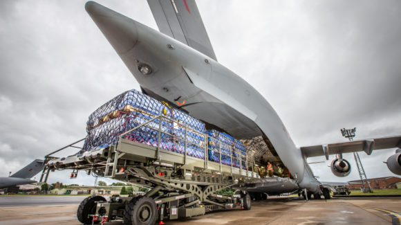 RAF flights to take UK aid-funded supplies to Africa to tackle coronavirus