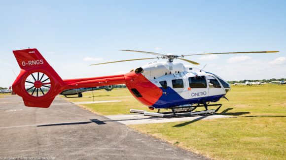 DPRTE Engage partner QinetiQ invests in helicopter that transform MOD transport and supply line