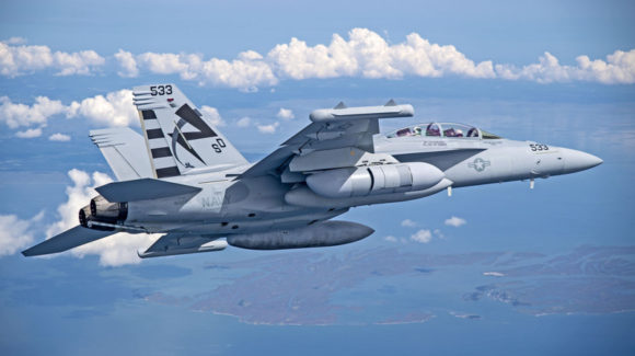 Next Generation Jammer Mid-Band takes to the skies for Growler flight testing