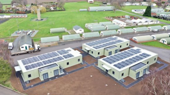 Carbon efficient accommodation marks start of nationwide improvements on the Defence Training Estate