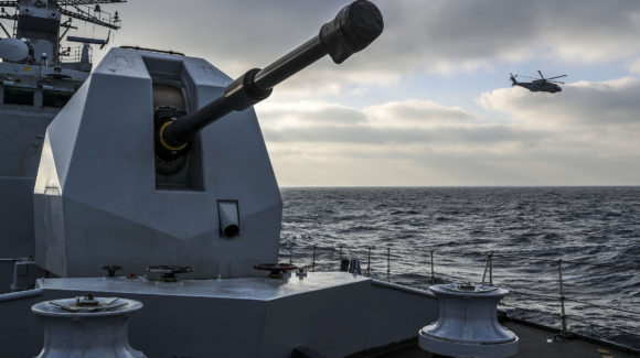 Babcock awarded contract extension for Royal Navy 4.5 medium calibre gun