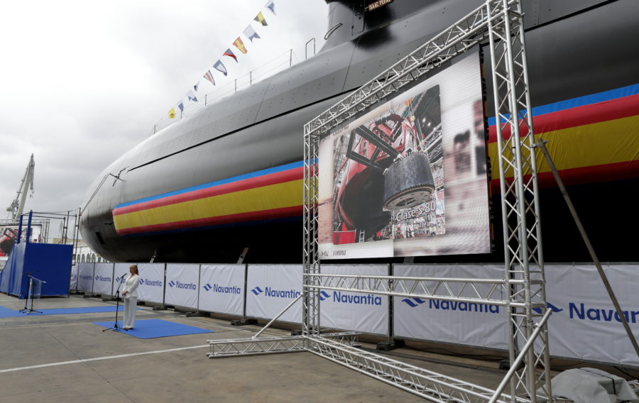 Babcock plays key role in Spanish S-80 first in class submarine rollout