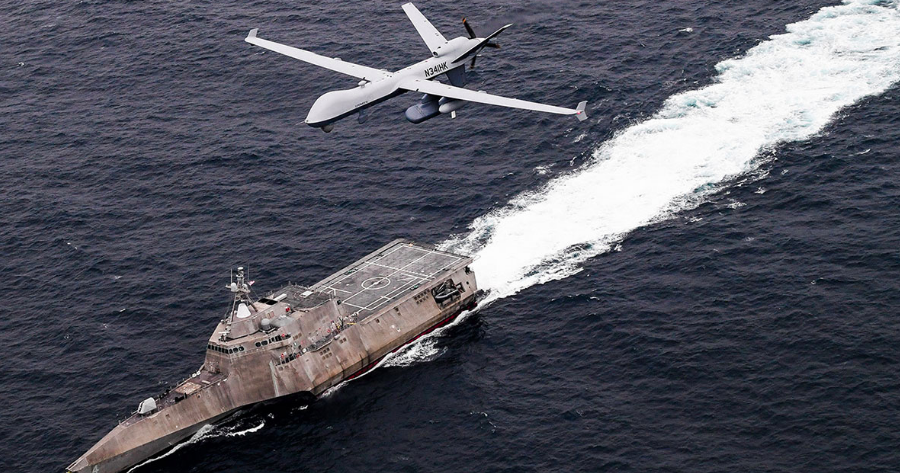 GA-ASI participates in US Pacific Fleet's Unmanned Integrated Battle Problem