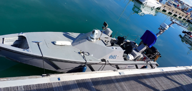 Dstl trials autonomous maritime asset protection system