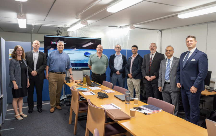 Top US Space Force scientist visits Dstl