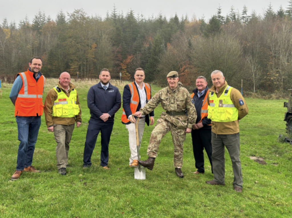 Work starts on new urban fighting skills facility at Whinny Hill