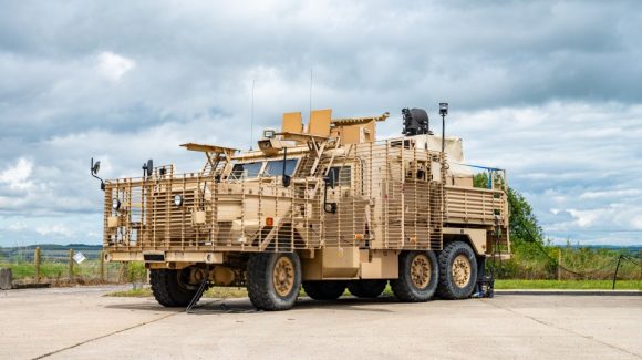 For the first time scientists and engineers have successfully fired a high powered laser energy weapon from a British Army combat vehicle.