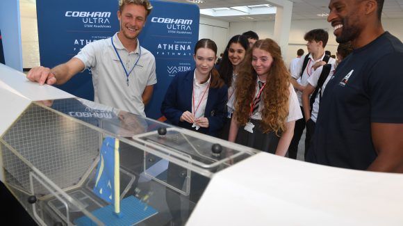 Cobham-Ultra, the major partner of Athena Pathway, partners with the 1851 Trust’s STEMCrew school’s roadshows to inspire the next generation of innovators