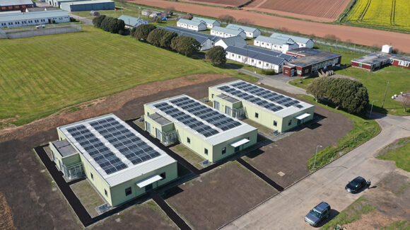 The NetCAP has delivered the Defence Training Estate’s (DTE) first carbon negative buildings.