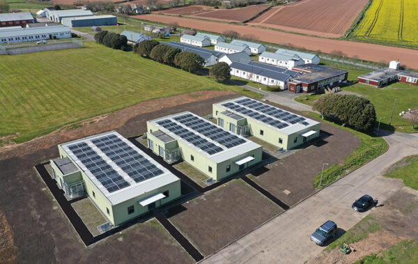 The NetCAP has delivered the Defence Training Estate’s (DTE) first carbon negative buildings.