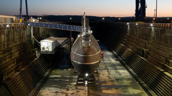 Babcock has reached the next significant milestone to fully dismantle a nuclear-powered submarine, Swiftsure, at its facility in Rosyth.