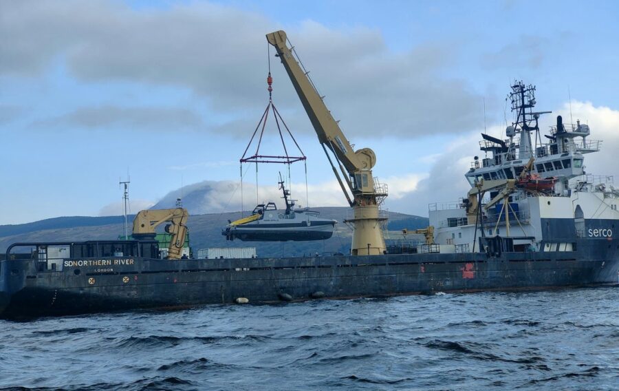 World-leading advanced autonomous mine hunting capabilities for the Royal Navy have moved a step closer after a prototype uncrewed boat was successfully deployed and trialled for the first time.